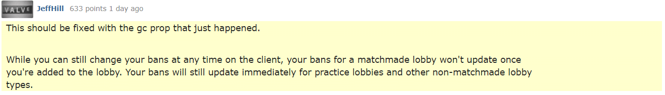 Dota 2 Ban System Gets an Upgrade: Valve Closes Loophole