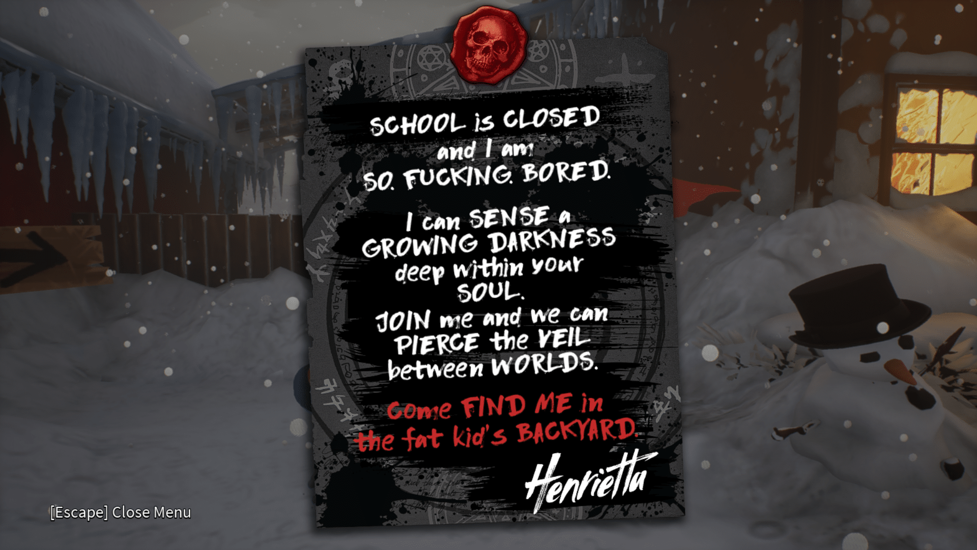 South Park Snow Day Dark Ritual Cards