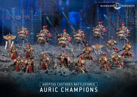 Warhammer 40k Adeptus Custodes Auric Champions – Is It Worth It?
