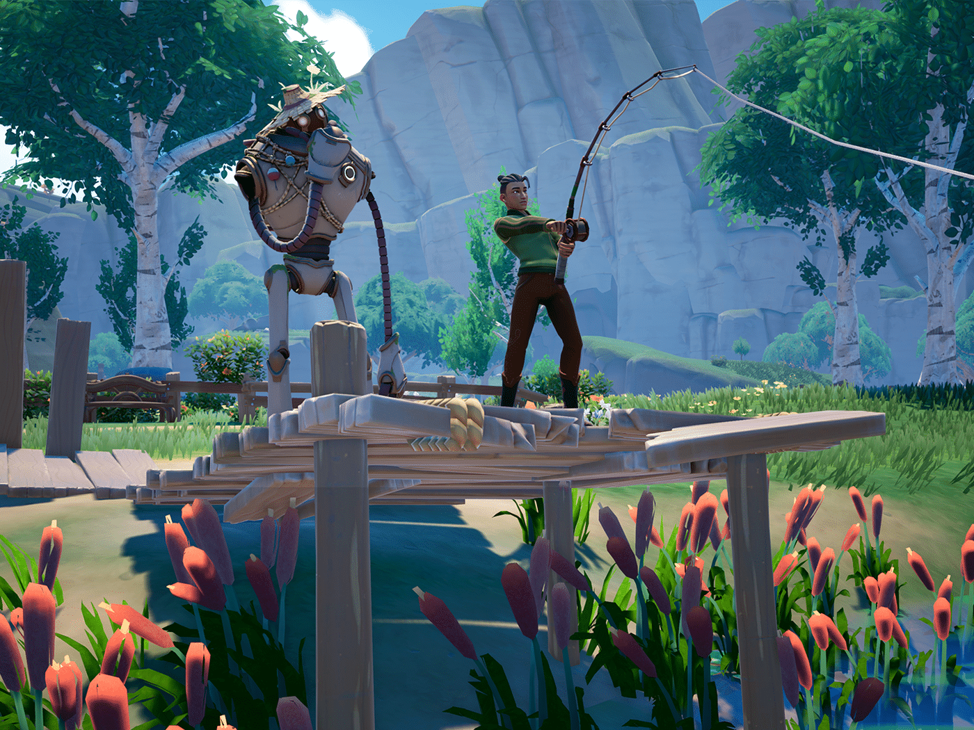 How to Catch The Giant Goldfish in Palia