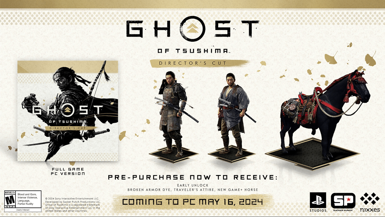 Ghost of Tsushima Director’s Cut - PC Port, New Features and More