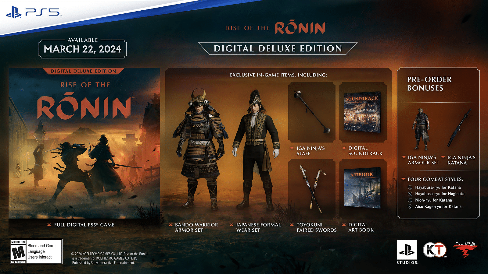 Everything We Know About Rise of the Ronin So Far