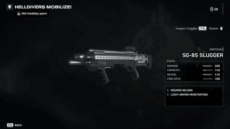 How to Get SG-8S Slugger in Helldivers 2