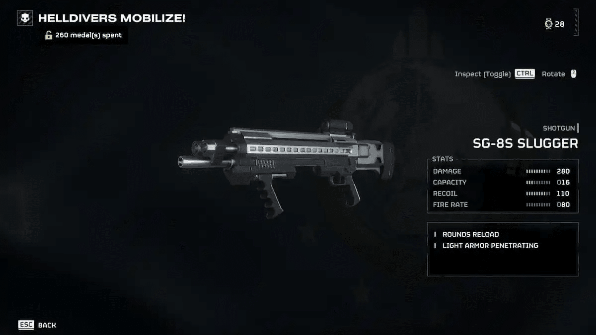How to Get SG-8S Slugger in Helldivers 2