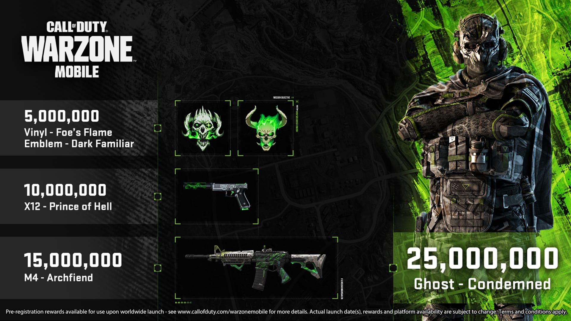 Don't forget to claim your pre-registration rewards, including the Condemned operator skin for Ghost, before April 3.