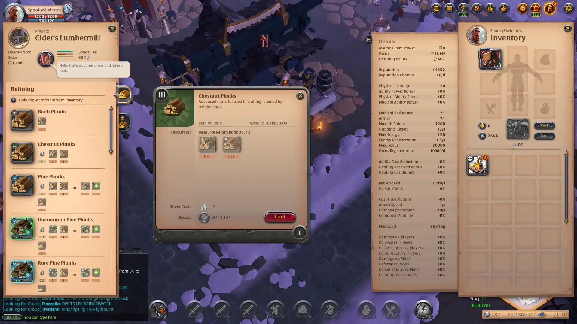 Albion Online Crafting