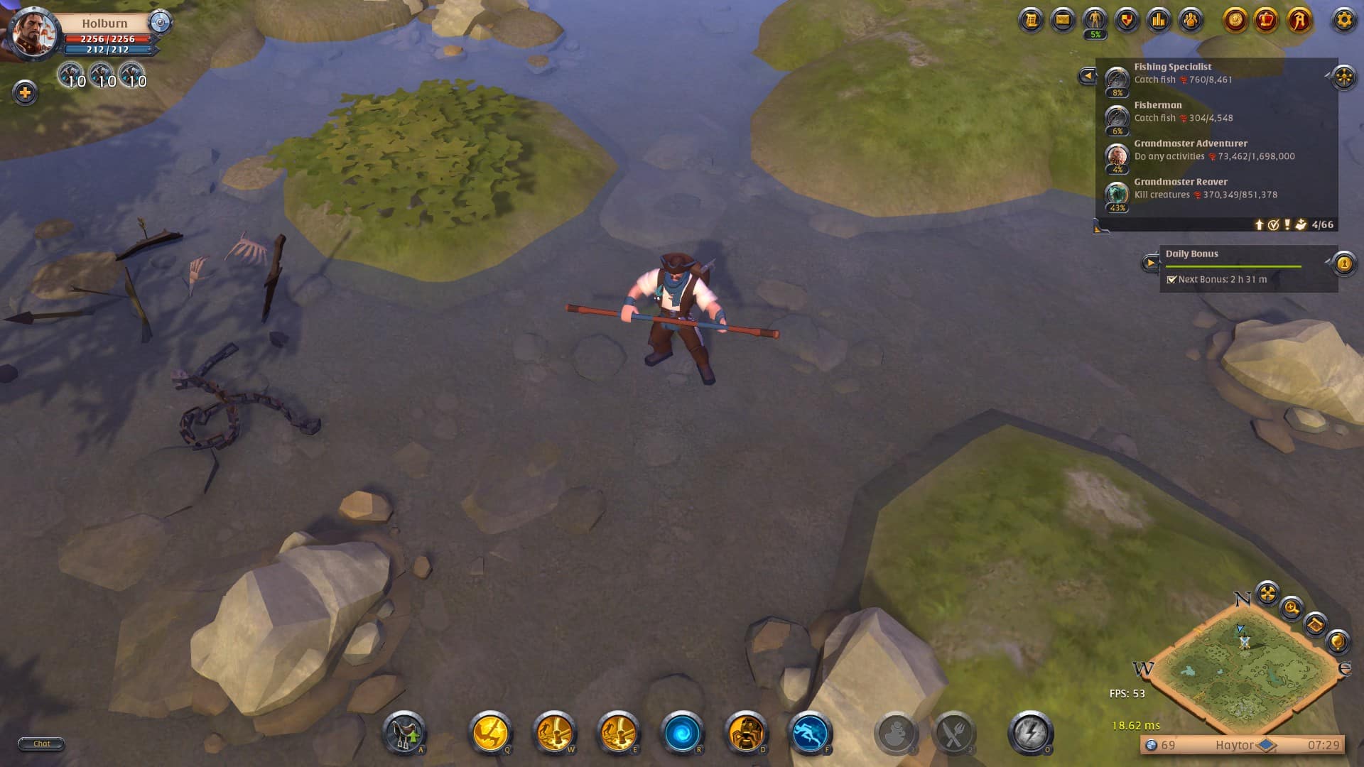 Albion Online Fishing