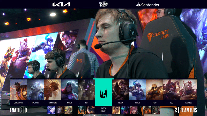team bds vs fnatic lec spring 2024