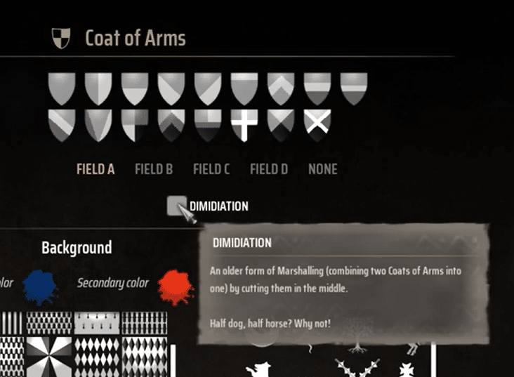 Manor Lords Character Creation and Coat of Arms Customization: How Much Can You Customize?