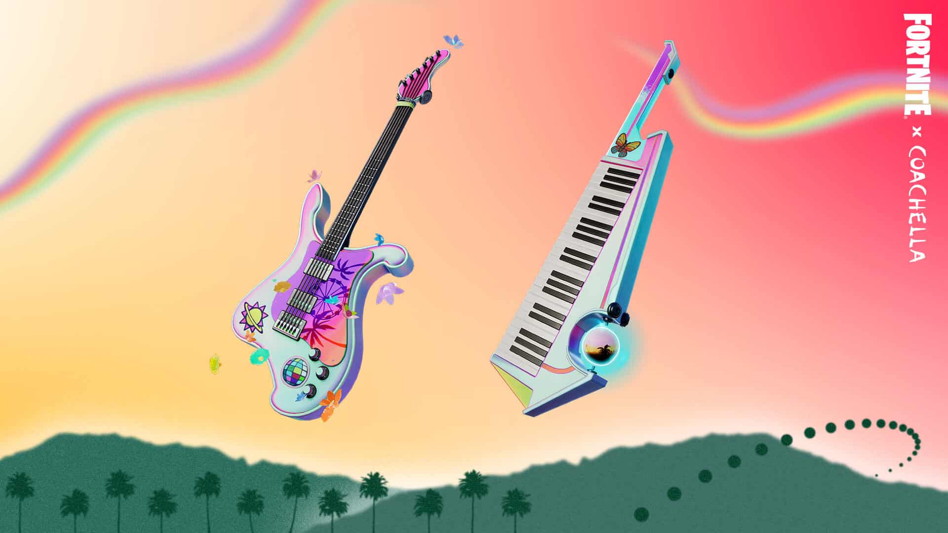 Fortnite X Coachella 2024 Instruments