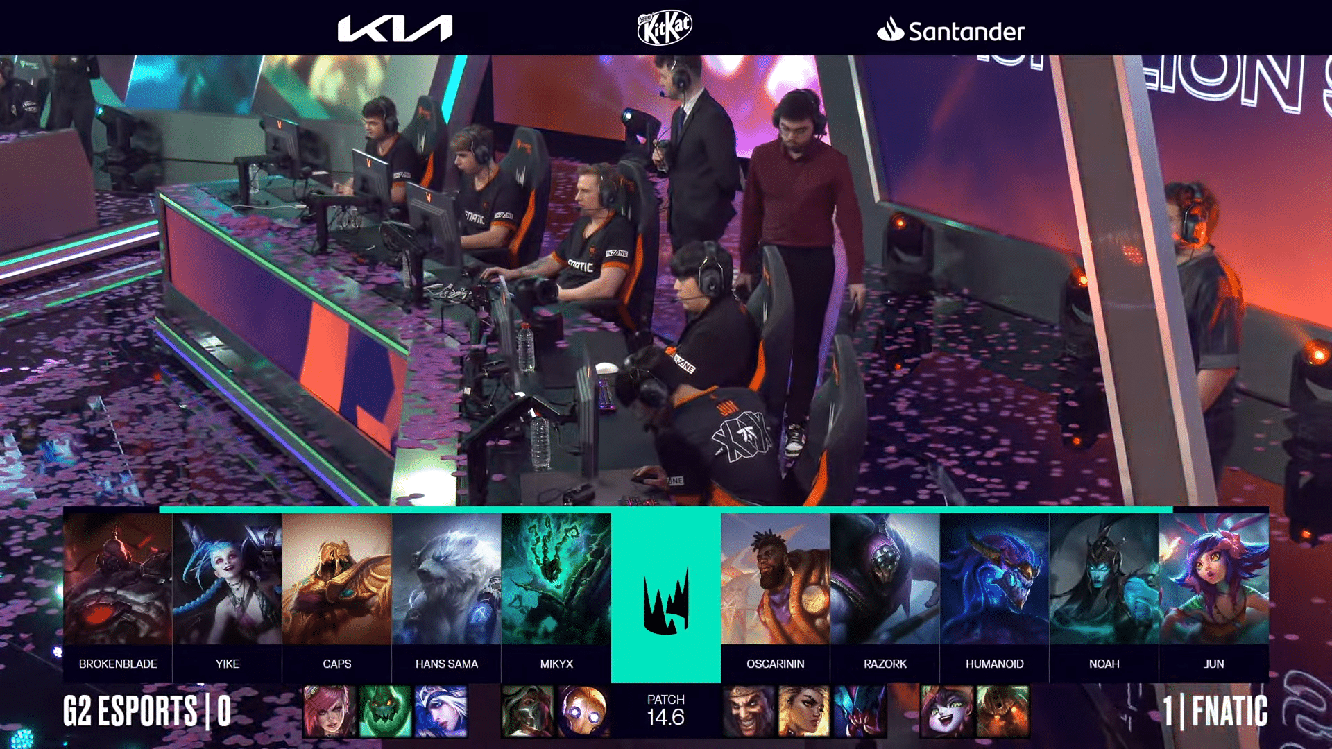 g2 esports vs fnatic recap lec spring 2024