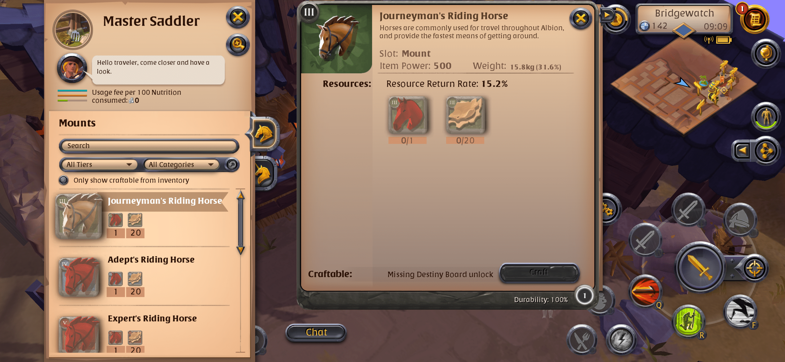 albion online mounts