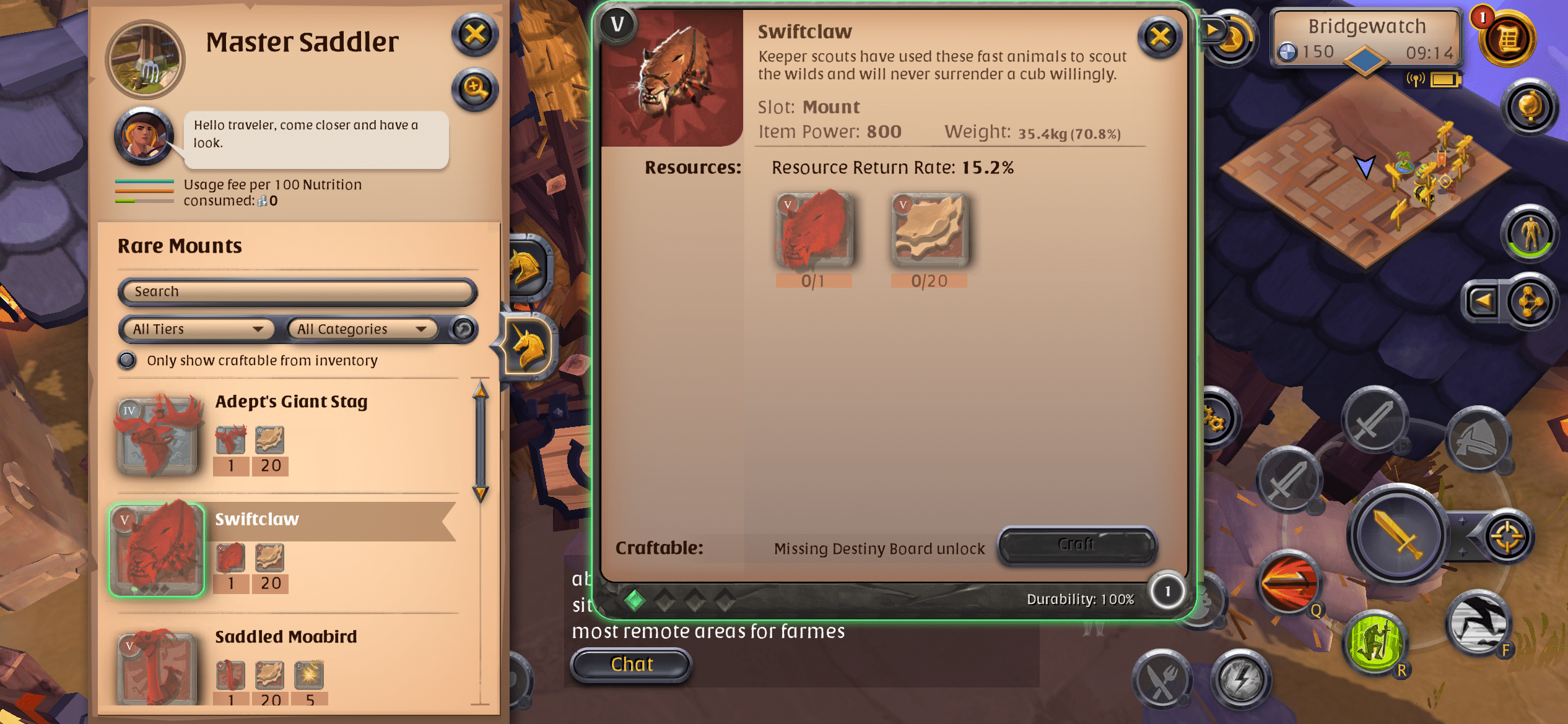 albion online mounts