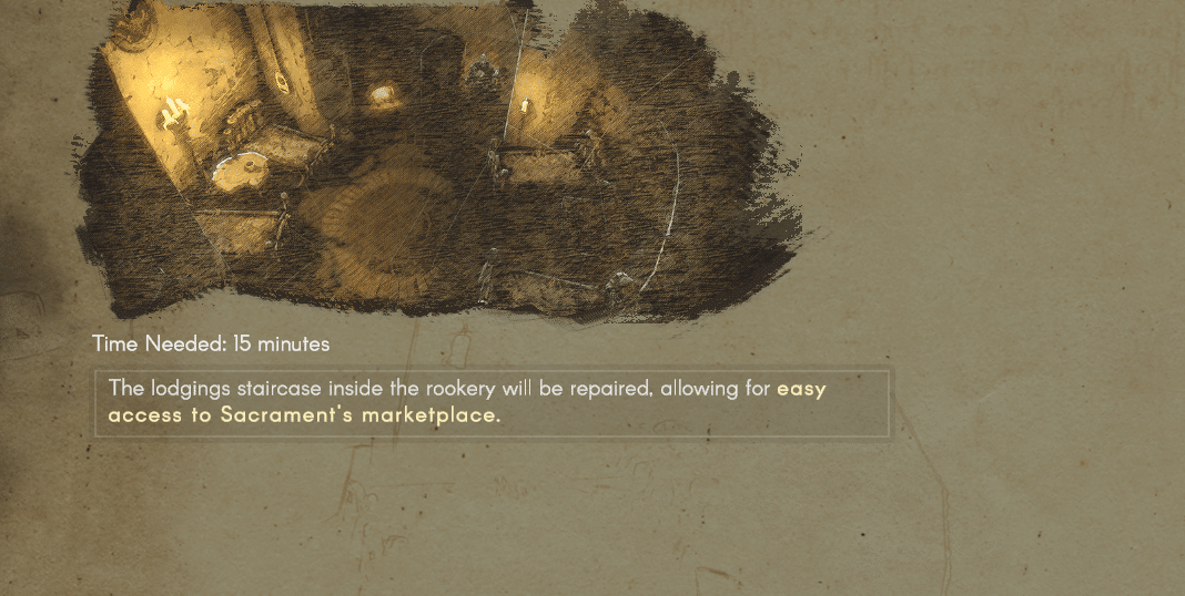 No Rest for the Wicked Rebuilding Sacrament - Which Projects to Prioritize