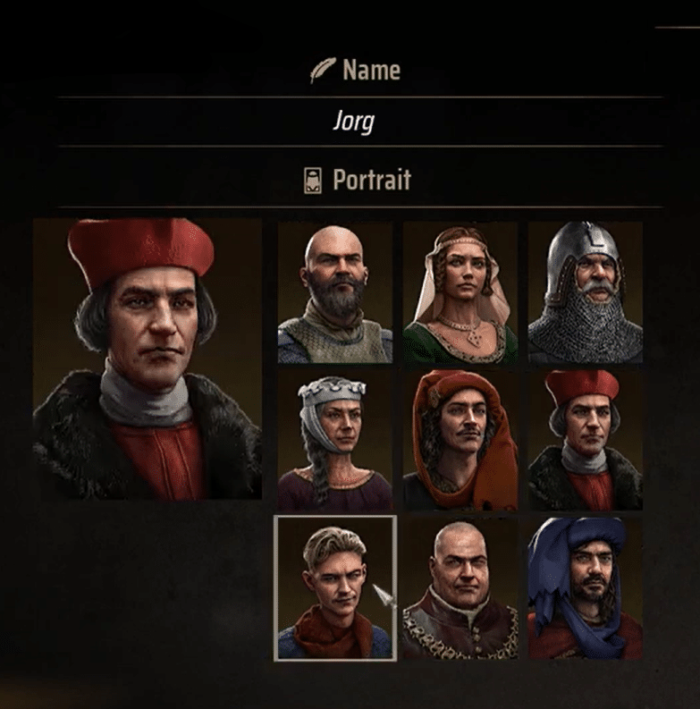 Manor Lords Character Creation and Coat of Arms Customization: How Much Can You Customize?