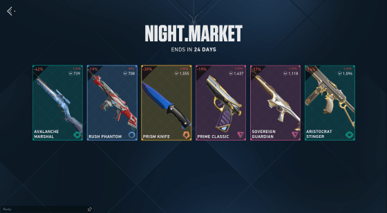 Valorant Night Market – Time, Skins And More