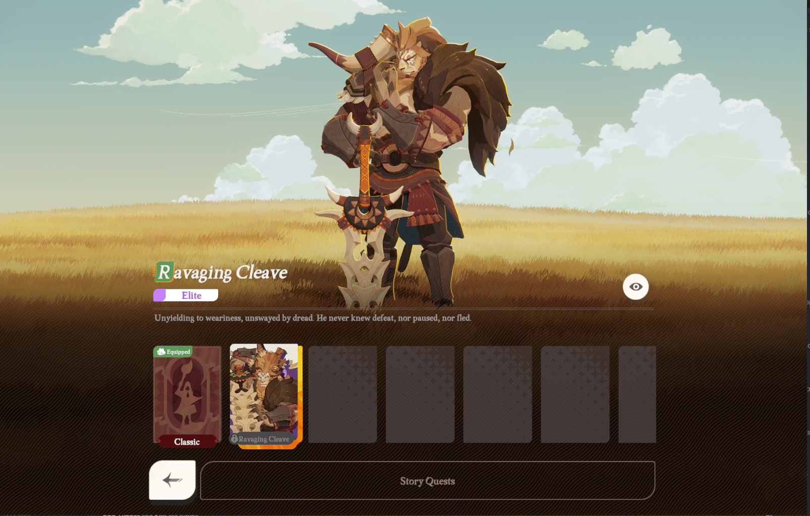 Ravaging Cleave Brrutus Skin