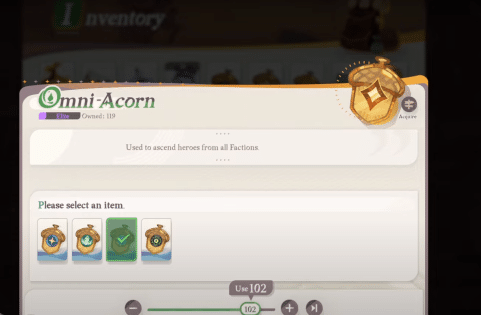 AFK Journey Acorns- What Are They and What Do They Do?