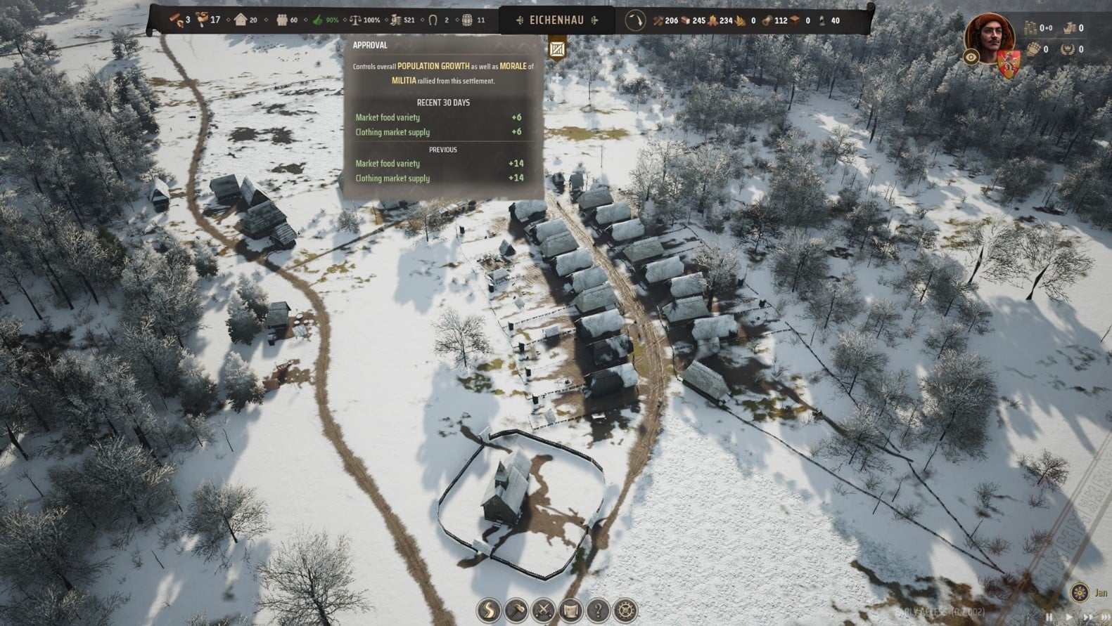 How to Reach 100% Approval in Manor Lords