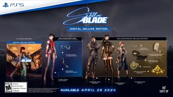 All Stellar Blade Editions and Pre Order Bonuses