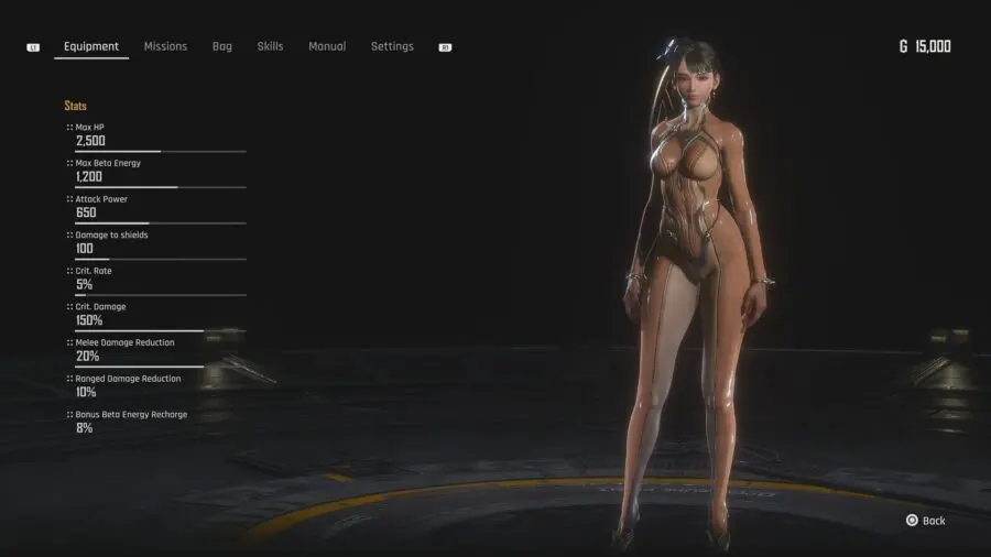 Stellar Blade Skin Suit