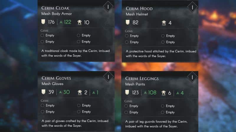 How to Get the Cerim Armor Set in No Rest for the Wicked