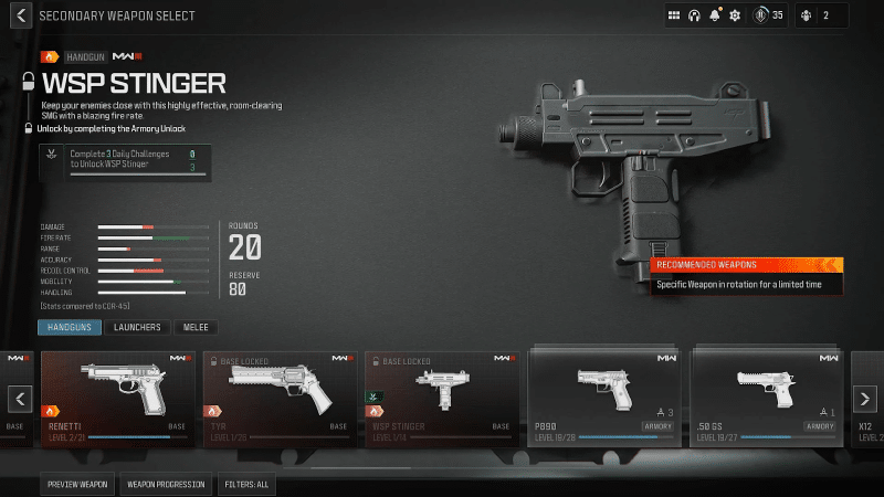 Best Akimbo Pistol Loadouts for CoD MW3 Season 3
