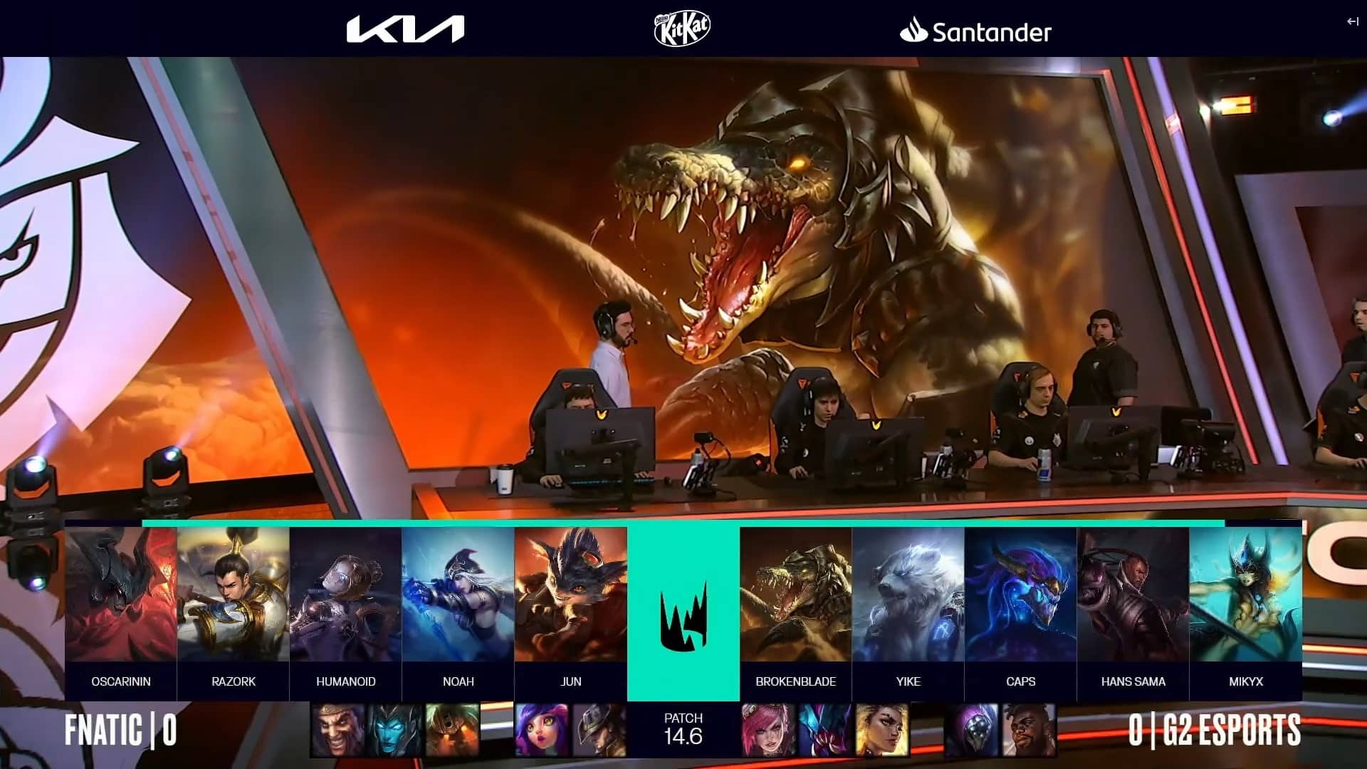 Fnatic vs G2 Esports