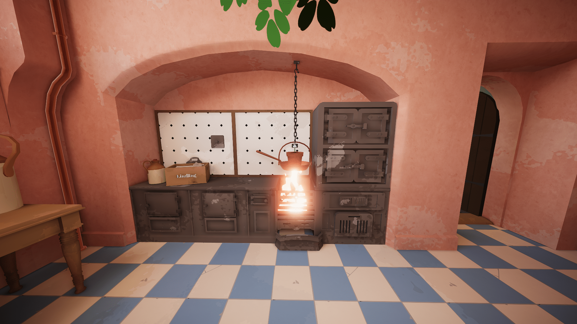 Botany Manor Kitchen ash plume