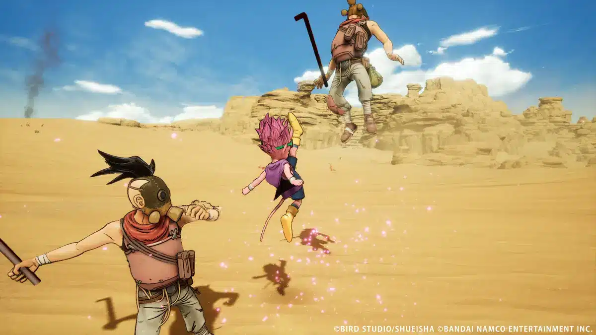 is sand land open world