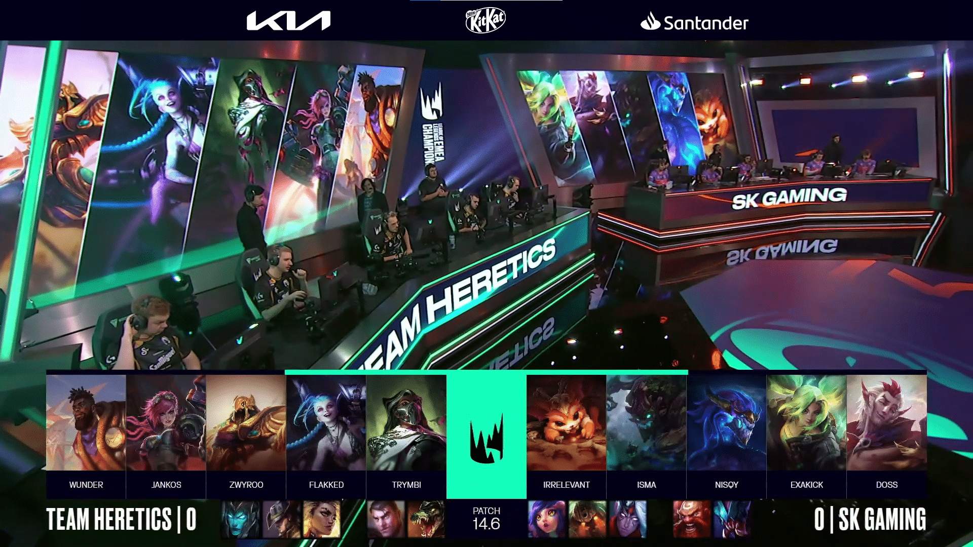 Team Heretics vs SK Gaming