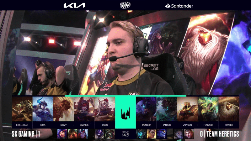 Team Heretics vs SK Gaming