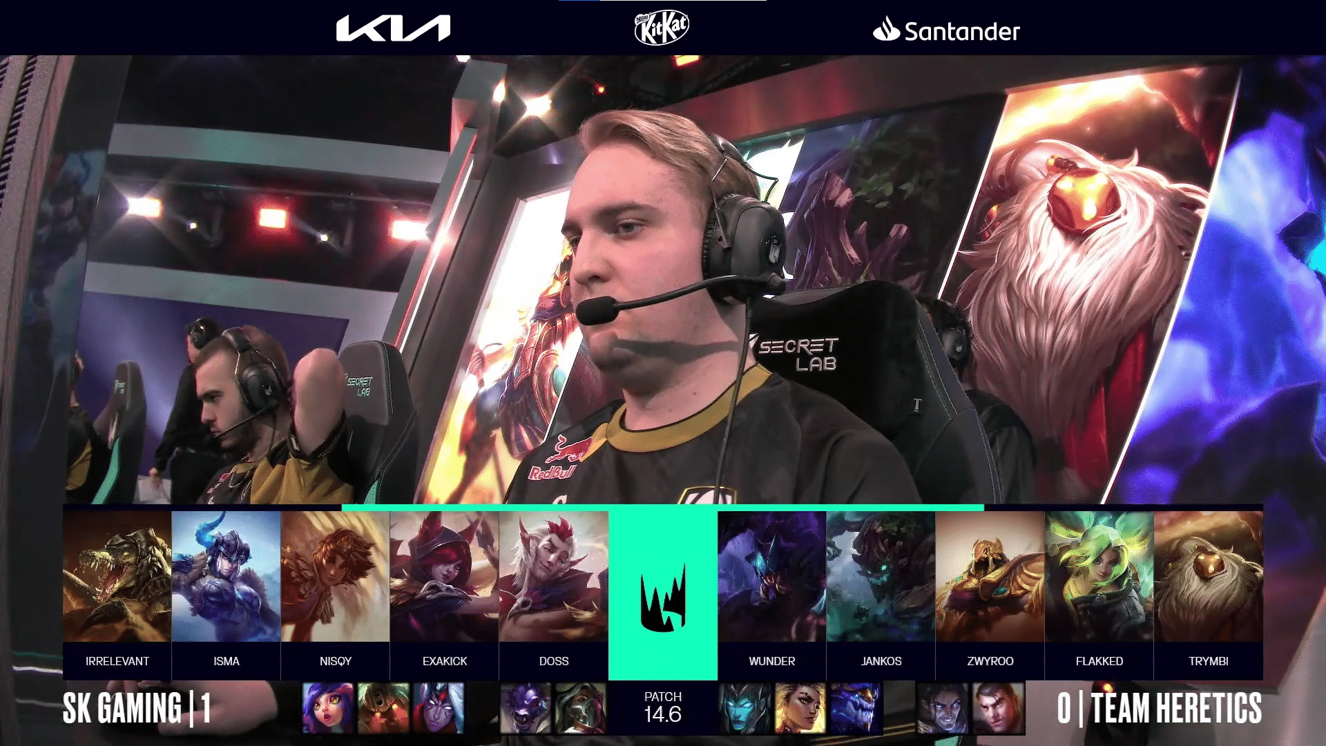 Team Heretics vs SK Gaming