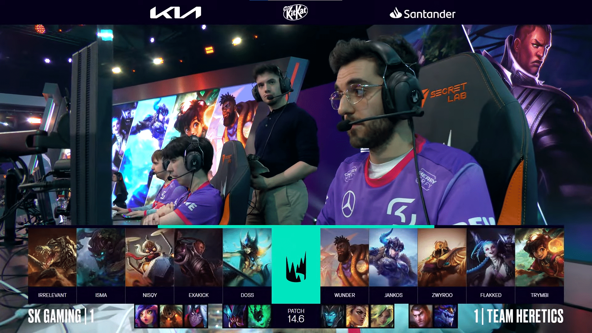 Team Heretics vs SK Gaming