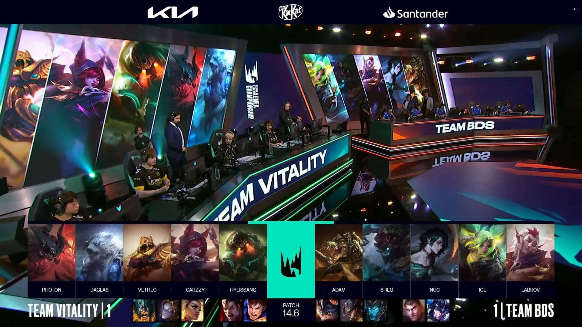 Team Vitality vs Team BDS