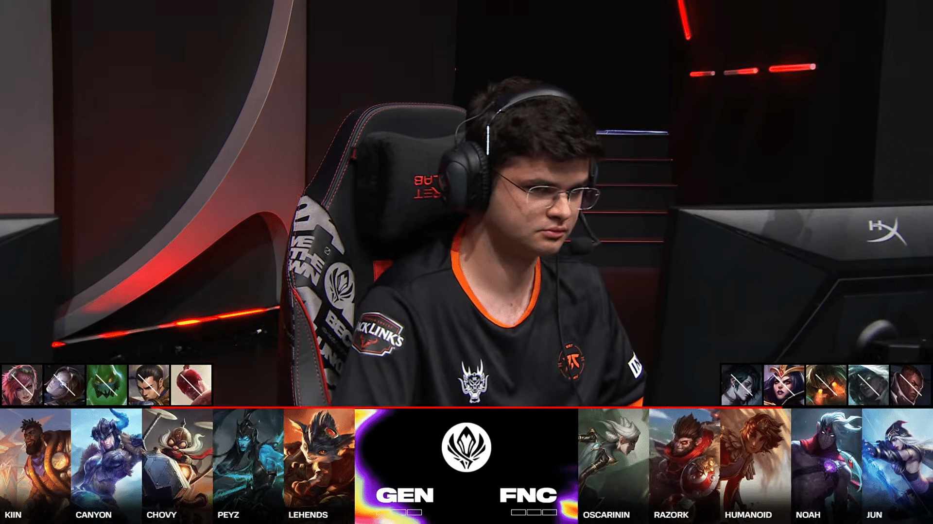 Gen.G vs Fnatic msi 2024