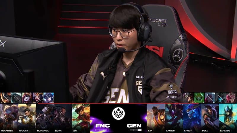 Gen.G vs Fnatic msi 2024