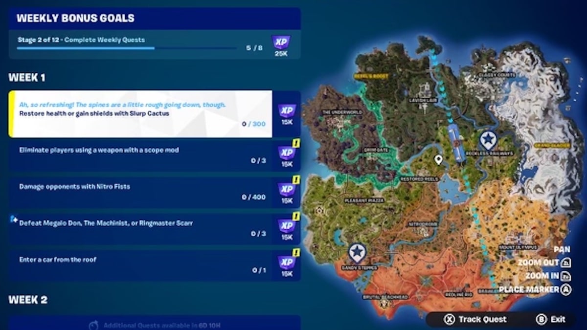 Fortnite Week 1 Quests