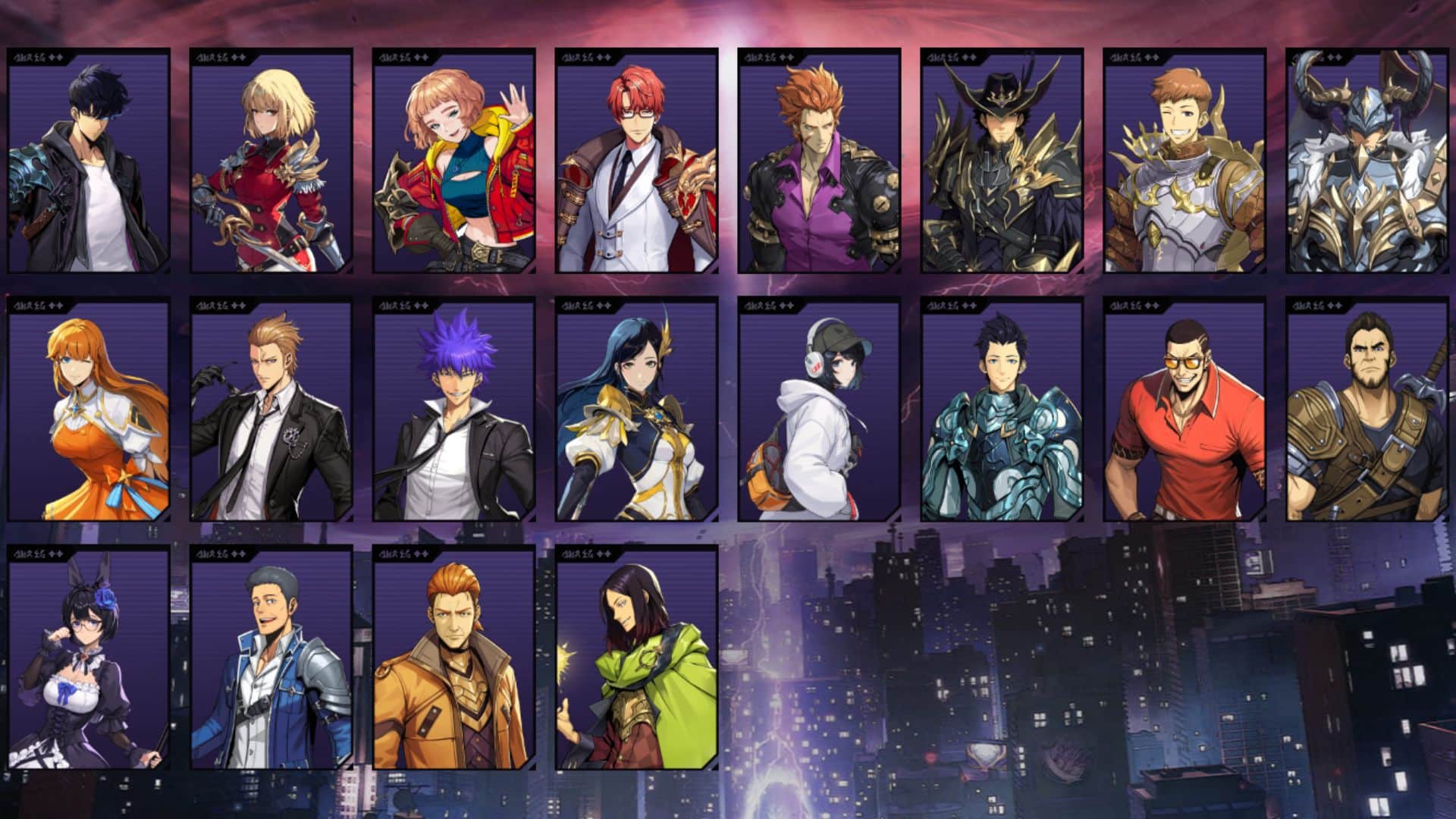 solo leveling arise characters