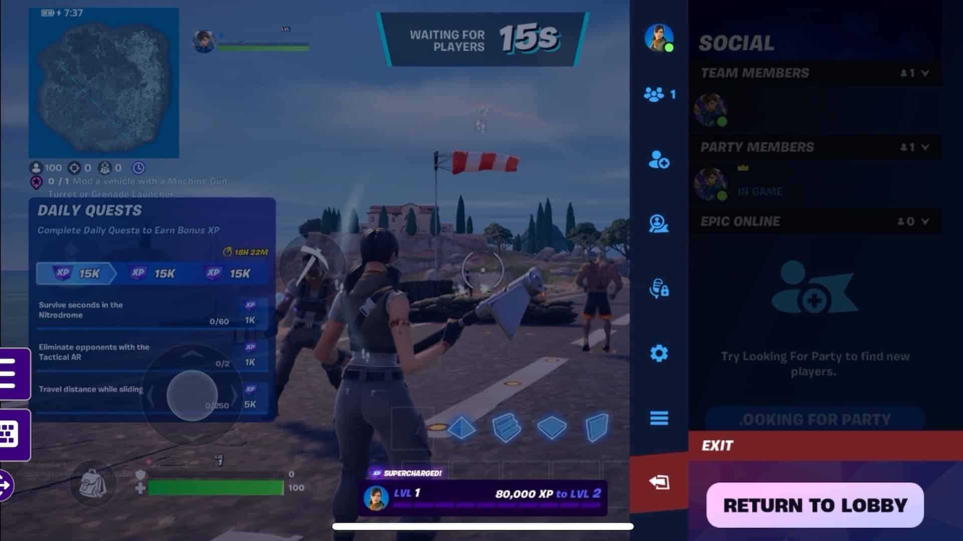 How to Get Fortnite Bot Lobbies - Leave Game