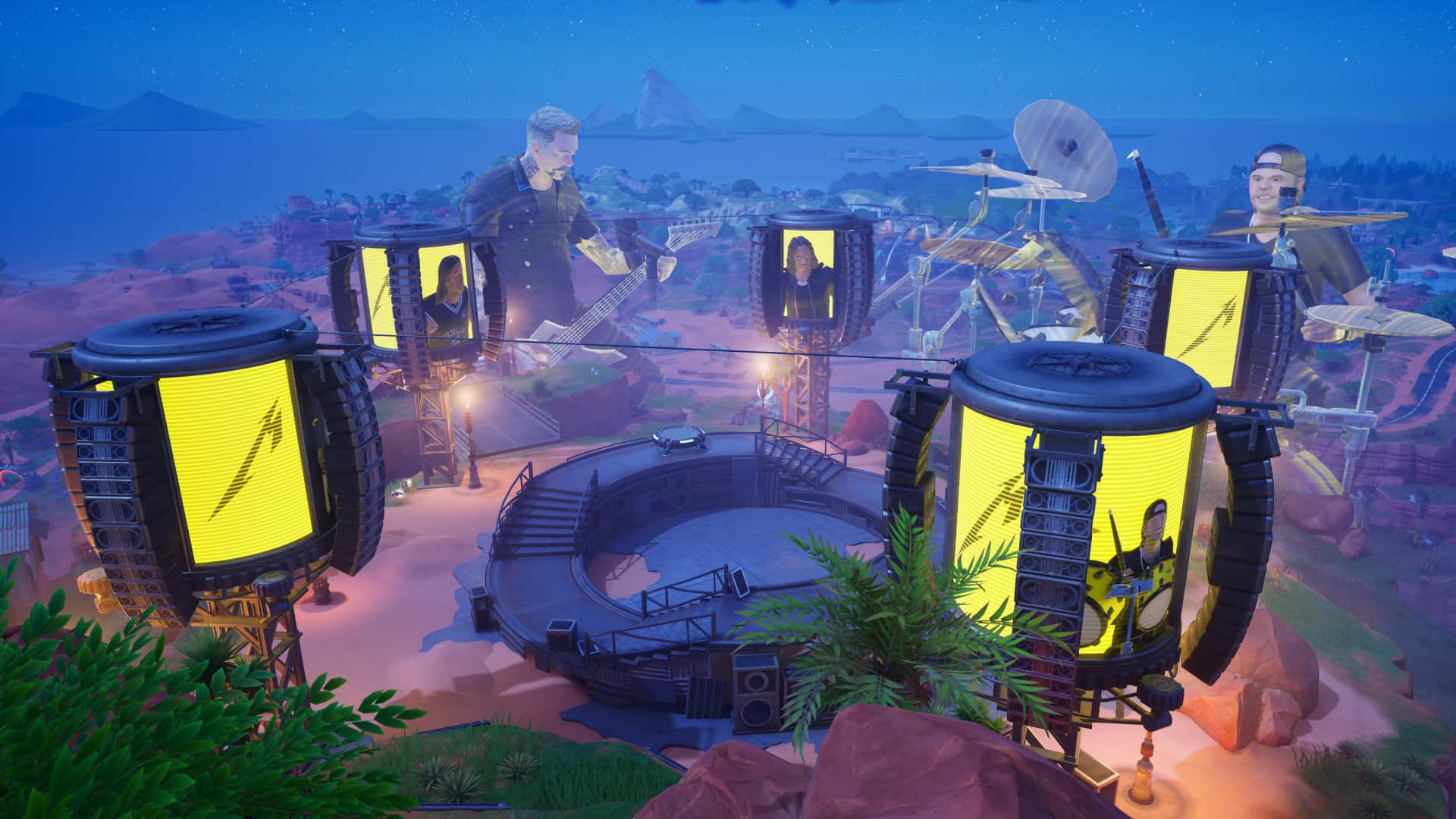 When is the fortnite Metallica live event?