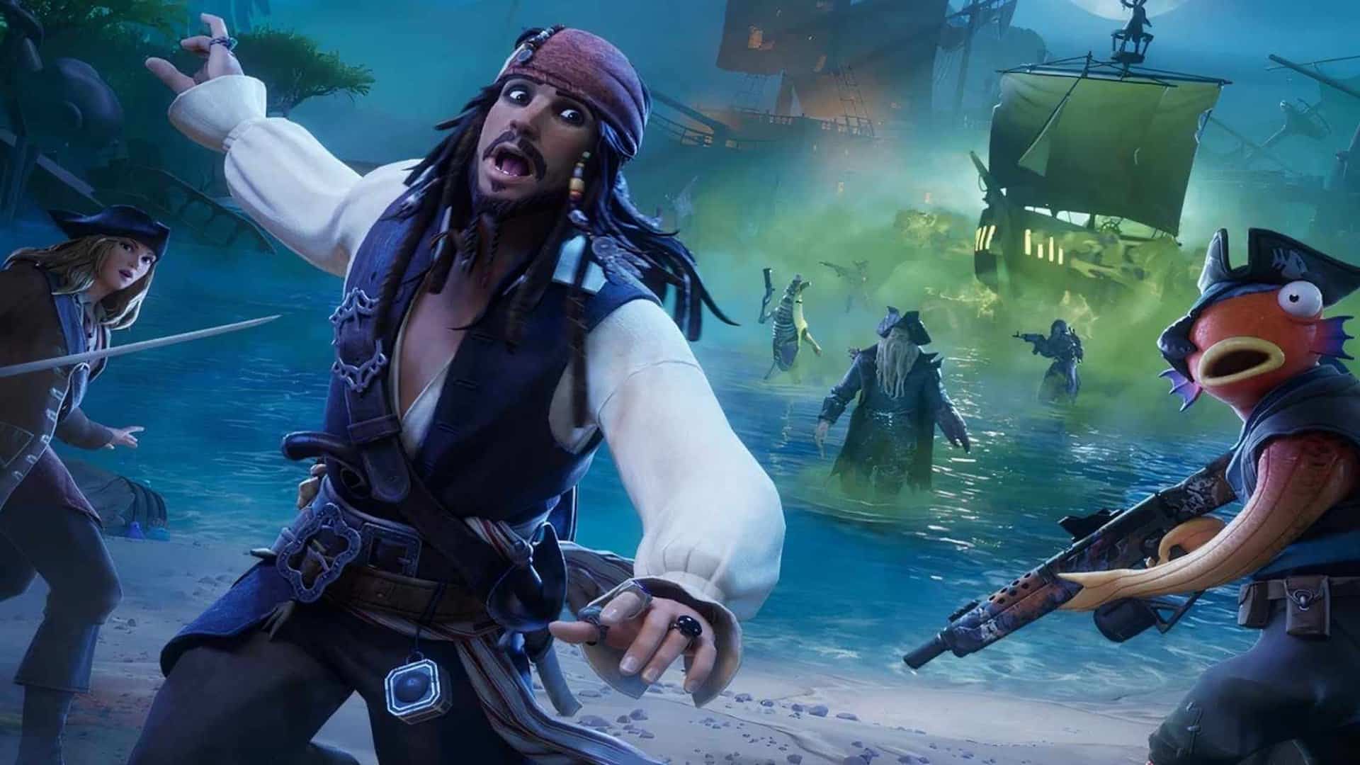 Fortnite Pirates of the Caribbean Collab