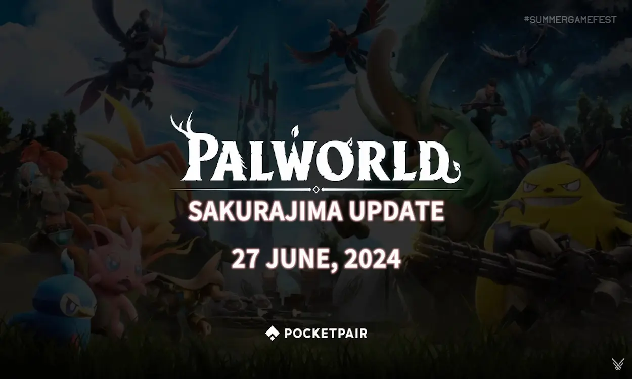 Palworld Sakurajima Update