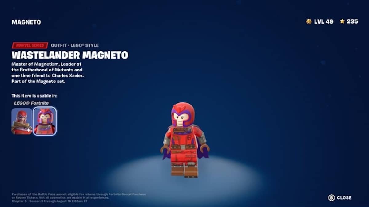 Fortnite Magneto Skin