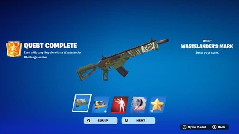Fortnite Wastelanders Challenges Rewards