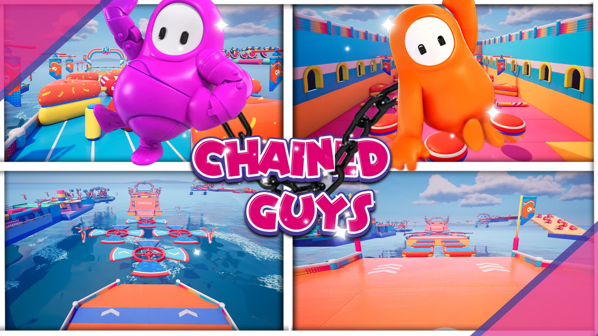 Fall Guys Fortnite maps