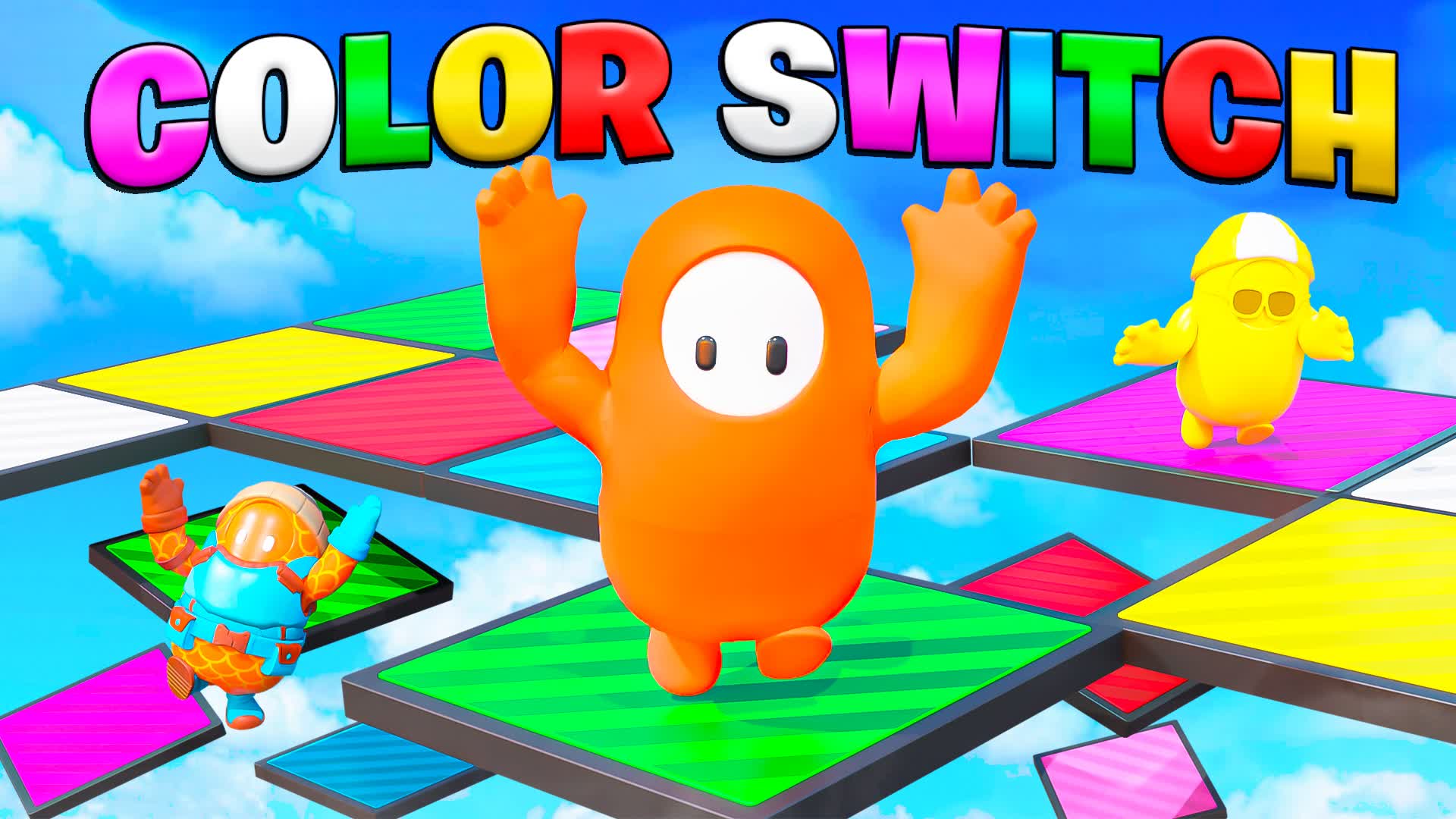 Fall Guys Fortnite maps