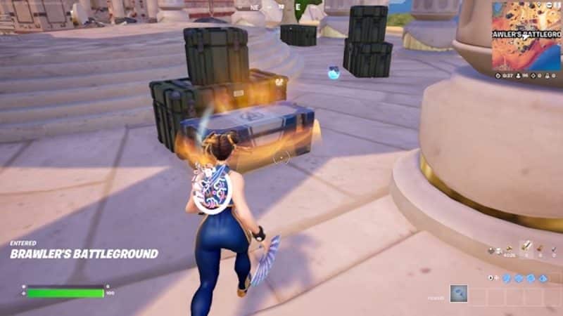 War Machine's Arsenal in Fortnite