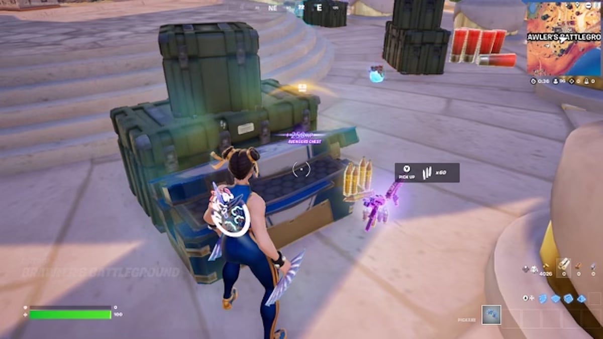 War Machine's Arsenal in Fortnite