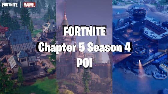 Fortnite Chapter 5 Season 4 Map Announced – All Big New POIs